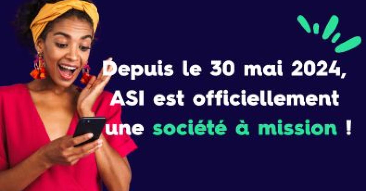 ASI devient Société à Mission | ASI