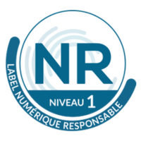 Logo label Numérique Responsable niveau 1 pour ASI