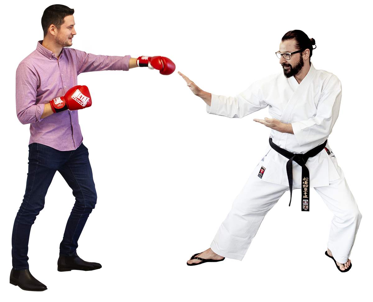 boxer et karateka